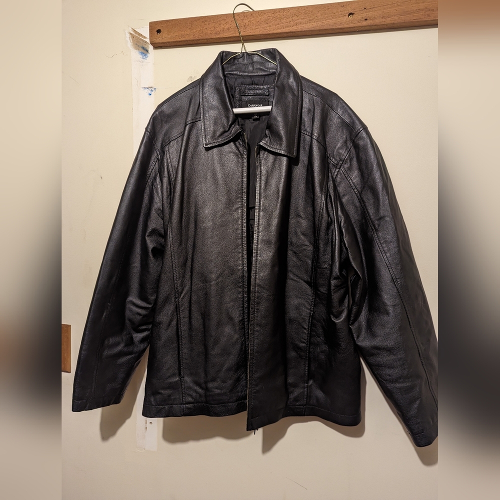 Colebrooke leather jacket